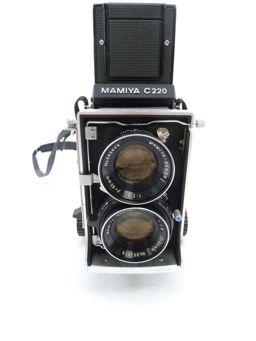 Mamiya C220 with 80MM f2.8 Blue Dot Lens