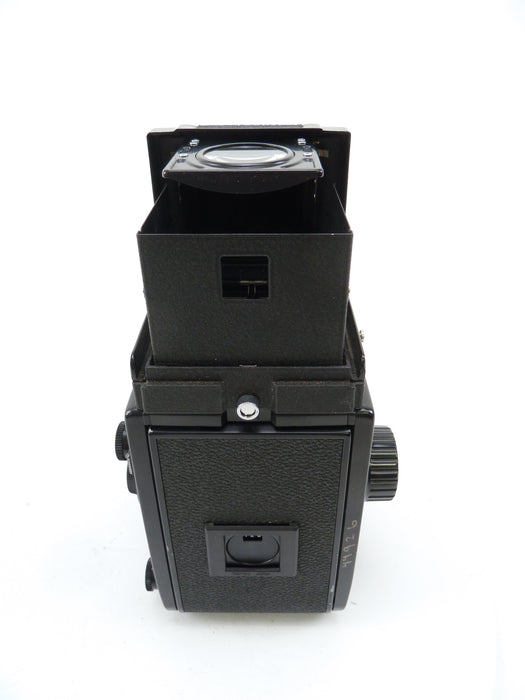 Mamiya C220F Camera Outfit with 80MM f2.8 Blue Dot Lens and Waist Level Finder