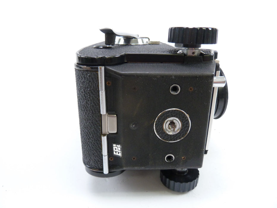 Mamiya C330 Camera Outfit with 80MM f2.8 Blue Dot Lens and Prism Finder