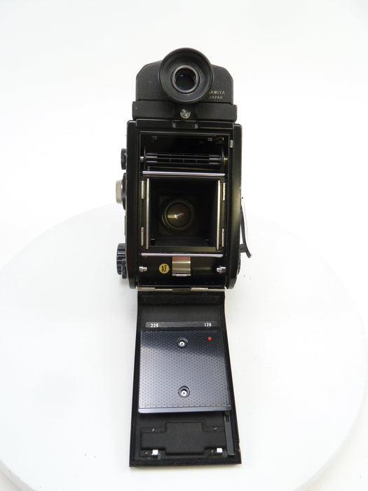 Mamiya C330 Camera Outfit with 80MM f2.8 Blue Dot Lens and Prism Finder