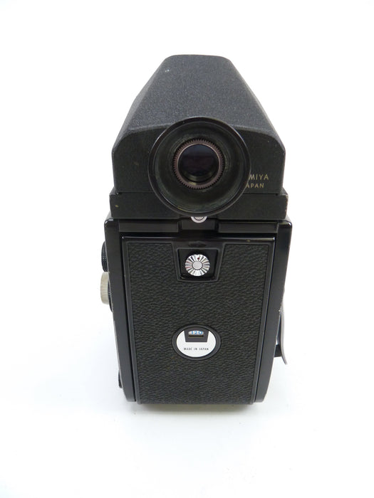 Mamiya C330 Camera Outfit with 80MM f2.8 Blue Dot Lens and Prism Finder