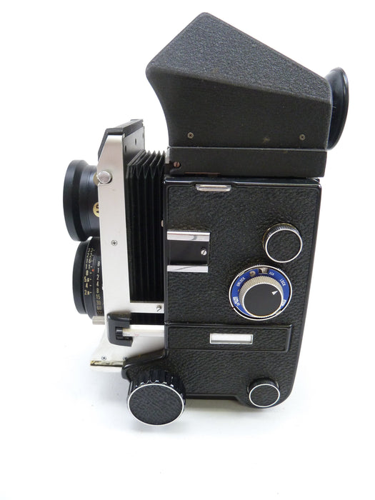 Mamiya C330 Camera Outfit with 80MM f2.8 Blue Dot Lens and Prism Finder