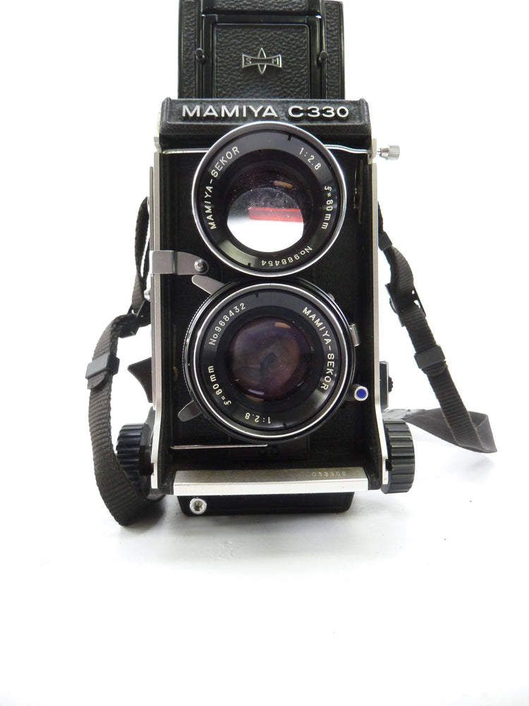 Mamiya C330 Kit with 80MM f2.8 Blue Dot Lens and Waist Level Finder