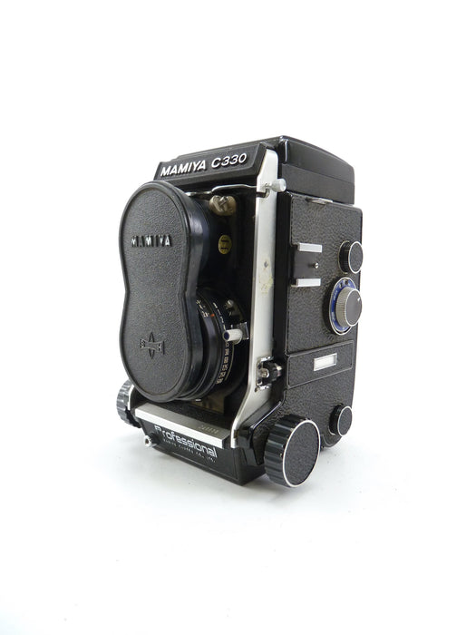 Mamiya C330 Outfit with 80MM F2.8 Blue Dot Lens and Waist Level Finder