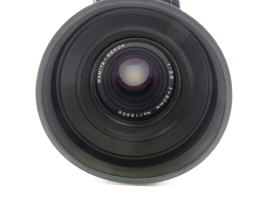 Mamiya M645 1000S Camera Outfit with 80MM f2.8 Lens and AE Meter Prism