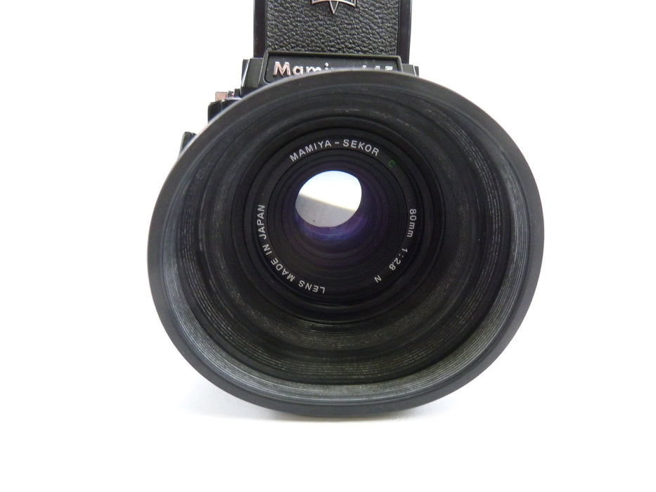 Mamiya M645 1000S Camera Outfit with 80MM F2.8 N Lens and Waist Level Finder