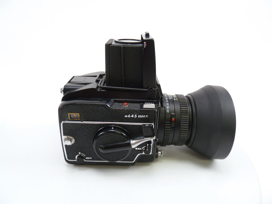 Mamiya M645 1000S Camera Outfit with 80MM F2.8 N Lens and Waist Level Finder