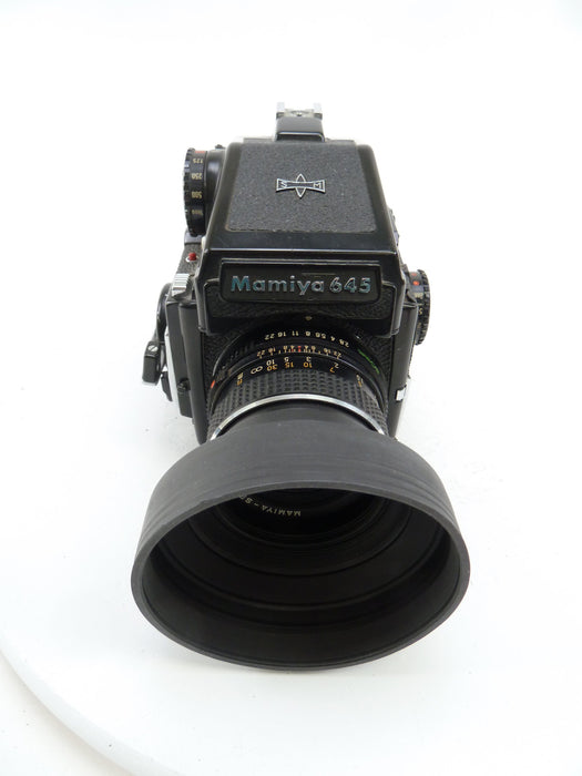 Mamiya M645 1000S Camera Outfit with PD Meter Prism and 80MM f2.8 C Lens