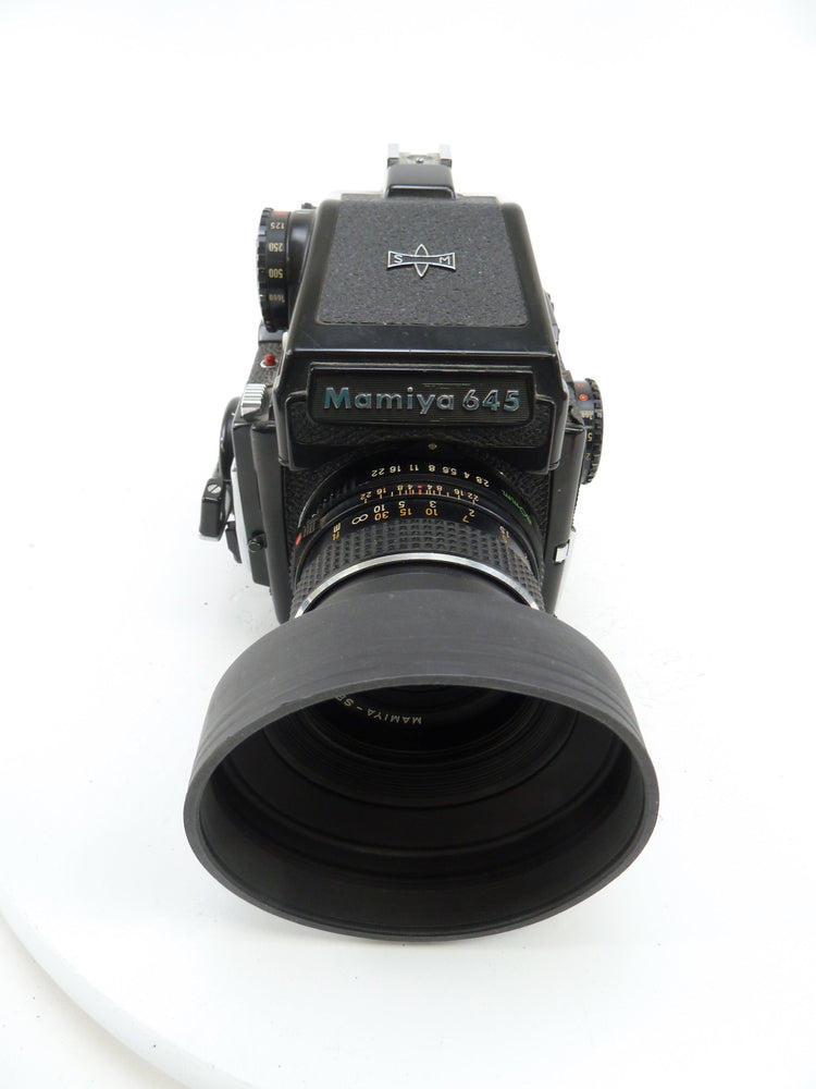 Mamiya M645 1000S Camera Outfit with PD Meter Prism and 80MM f2.8 C Lens