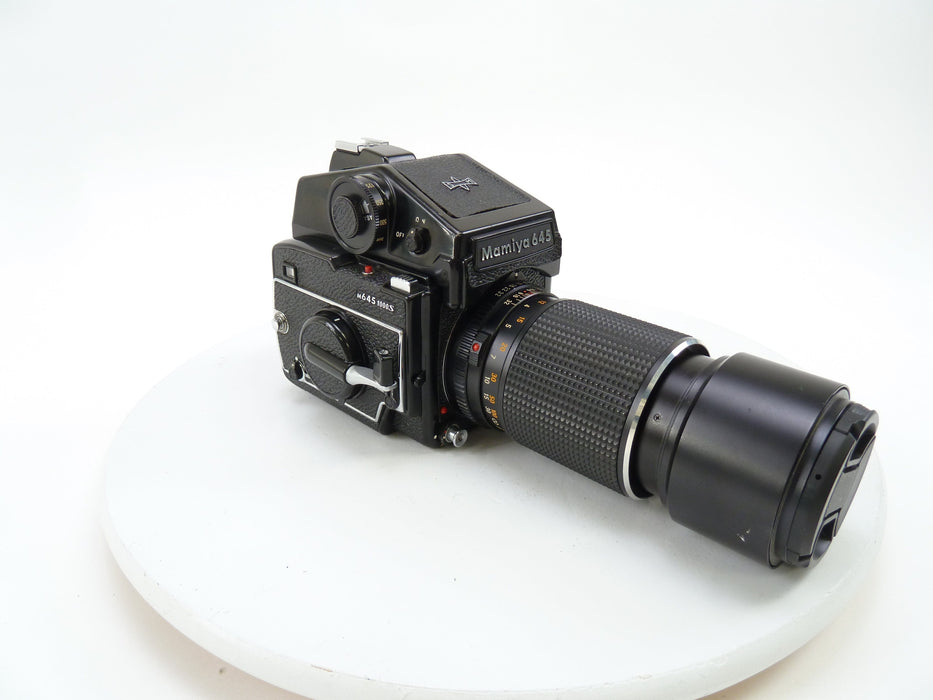 Mamiya M645 1000S Outfit with CDS Meter Prism and 210MM f4 C Lens