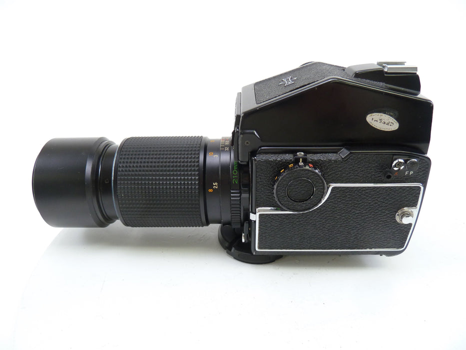 Mamiya M645 1000S Outfit with CDS Meter Prism and 210MM f4 C Lens