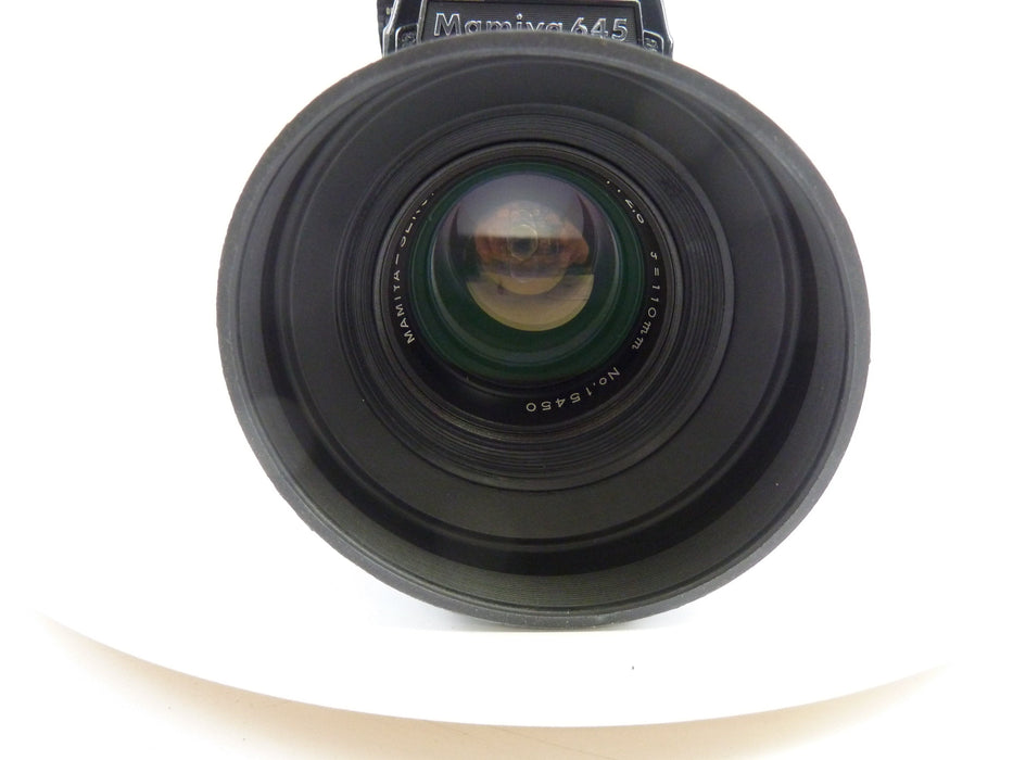 Mamiya M645 1000S Outfit with PD Meter Prism and 110MM f2.8 C Lens