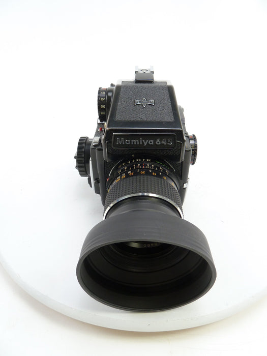 Mamiya M645 1000S Outfit with PD Meter Prism and 110MM f2.8 C Lens