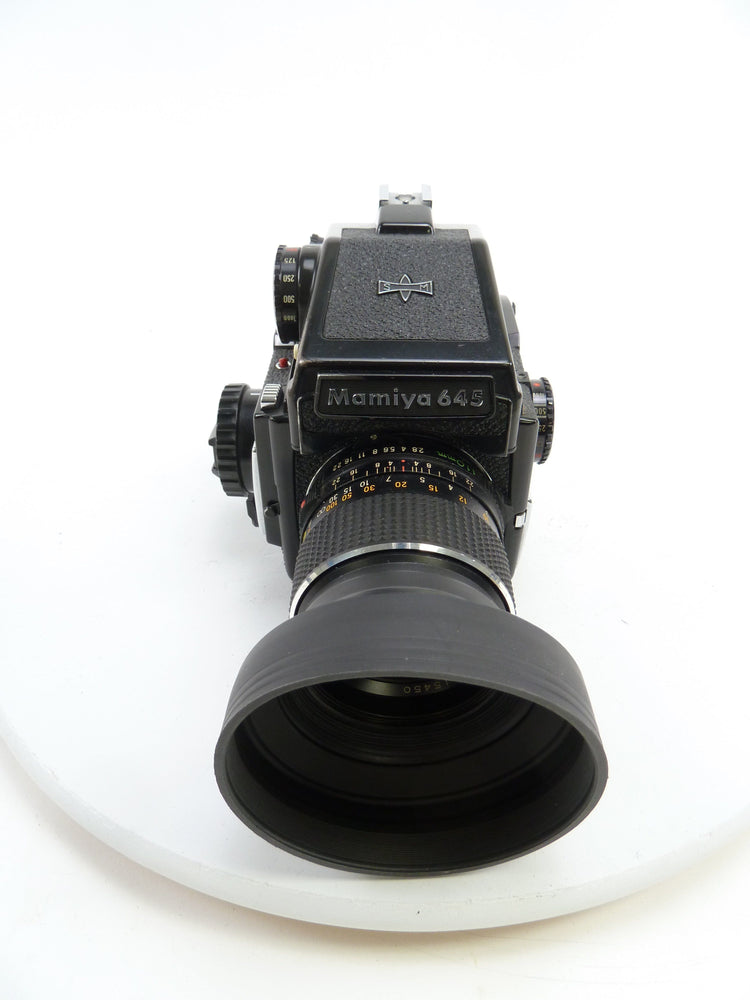 Mamiya M645 1000S Outfit with PD Meter Prism and 110MM f2.8 C Lens