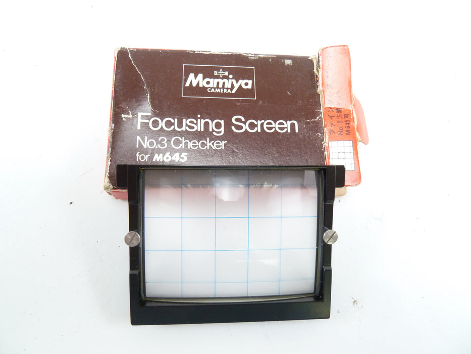 Mamiya M645 #3 Checker Focusing Screen
