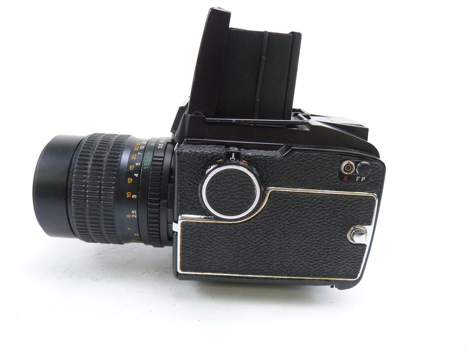 Mamiya M645 Camera Outfit with 150MM F3.5 N Lens and Waist Level Finder