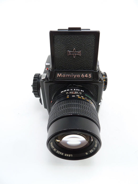 Mamiya M645 Camera Outfit with 150MM F3.5 N Lens and Waist Level Finder