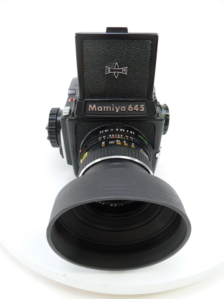 Mamiya M645 Camera Outfit with 80MM F2.8 C and Waist Level Finder