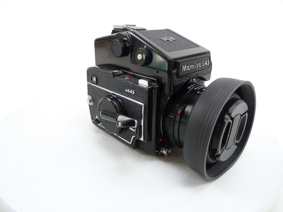 Mamiya M645 Camera Outfit with AE Meter Prism and 80MM F2.8 N Lens