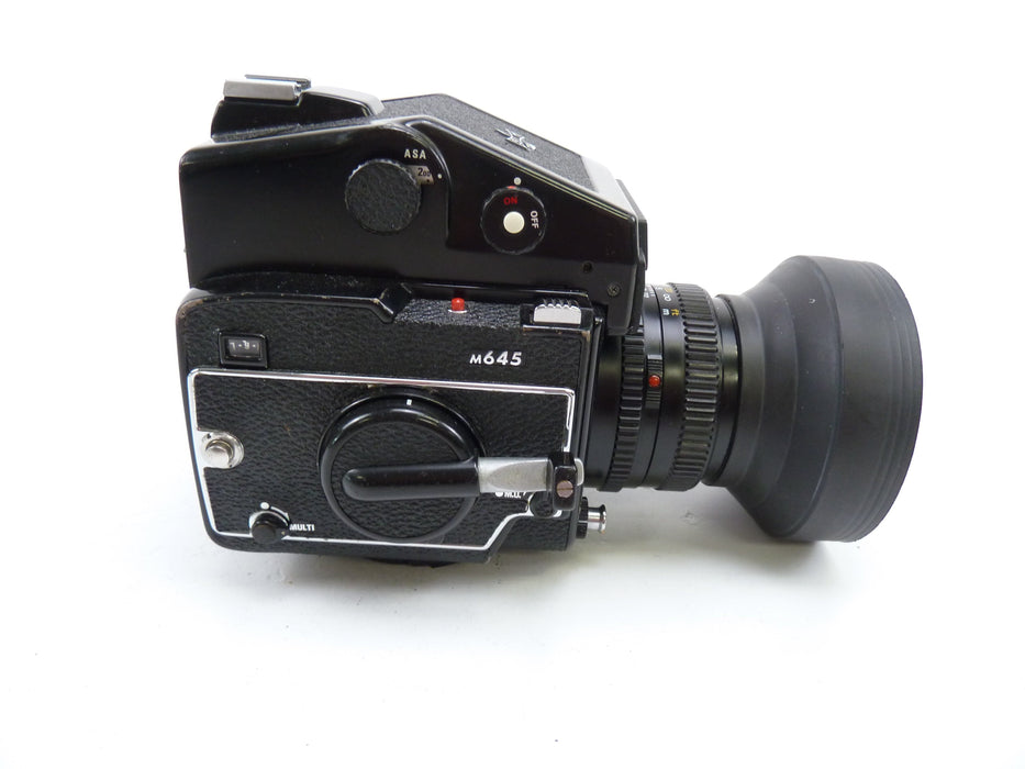 Mamiya M645 Camera Outfit with AE Meter Prism and 80MM F2.8 N Lens
