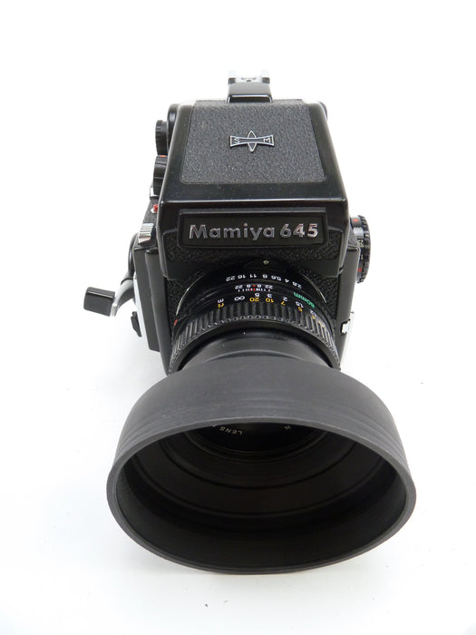 Mamiya M645 Camera Outfit with AE Meter Prism and 80MM F2.8 N Lens