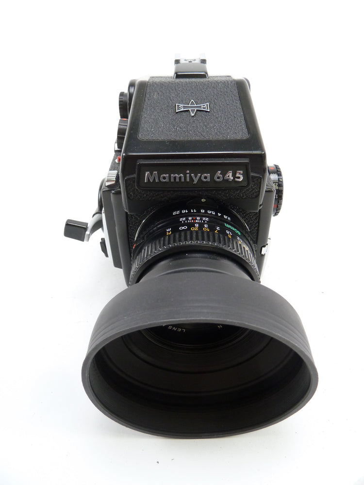 Mamiya M645 Camera Outfit with AE Meter Prism and 80MM F2.8 N Lens