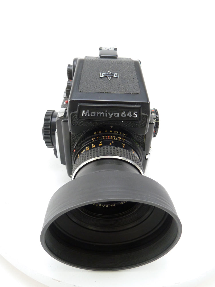 Mamiya M645 Camera Outfit with AE Prism Finder and 80MM F2.8 C Lens