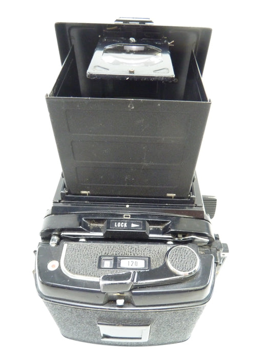 Mamiya RB67 Complete Camera Outfit with 127MM f3.8 Lens, 120 Back, and WLF