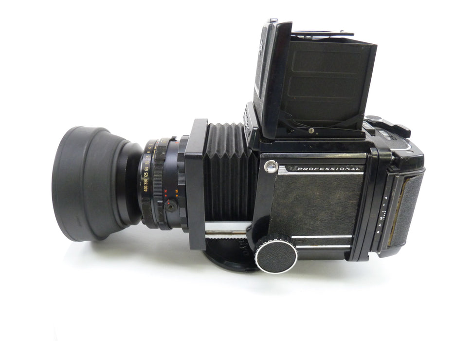 Mamiya RB67 Complete Camera Outfit with 127MM f3.8 Lens, 120 Back, and WLF