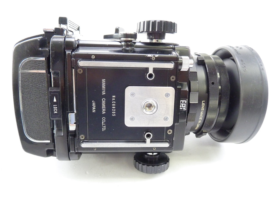 Mamiya RB67 Complete  Kit with 127MM F3.8 Lens 120 Film Back, and WLF