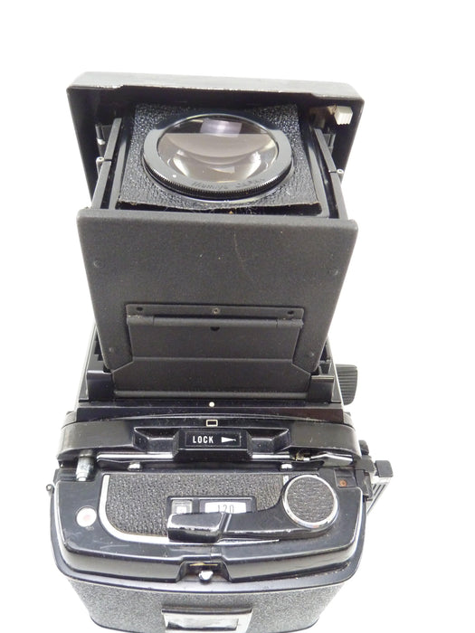 Mamiya RB67 Complete  Kit with 127MM F3.8 Lens 120 Film Back, and WLF