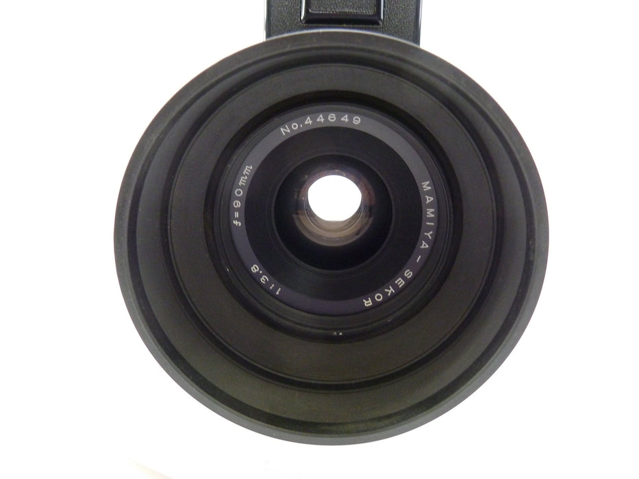 Mamiya RB67 Complete Kit with 90MM F3.8 Lens, 120 Film Back, and WLF