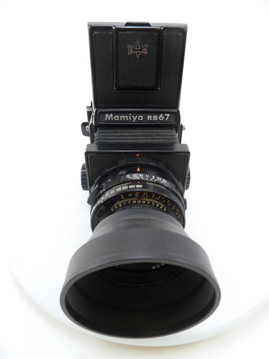 Mamiya RB67 Complete Kit with 90MM F3.8 Lens, 120 Film Back, and WLF