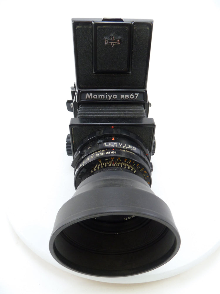 Mamiya RB67 Complete Kit with 90MM F3.8 Lens, 120 Film Back, and WLF