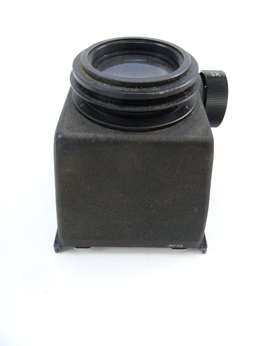 Mamiya RB67 or RZ67 Dual Magnifying Hood 3X-5X With Case