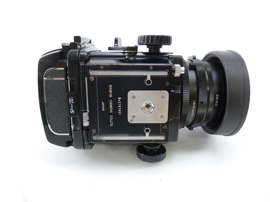 Mamiya RB67 Pro S Camera Outfit with 127MM f3.8 Lens, Pro S 120 Back, and WLF