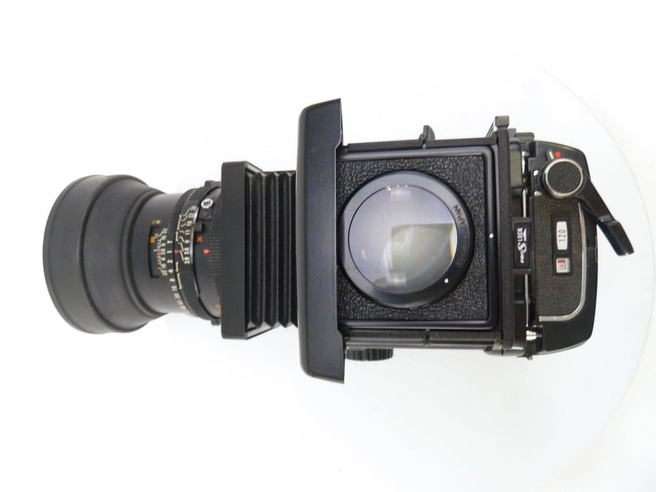 Mamiya RB67 Pro S Camera Outfit with 127MM f3.8 Lens, Pro S 120 Back, and WLF
