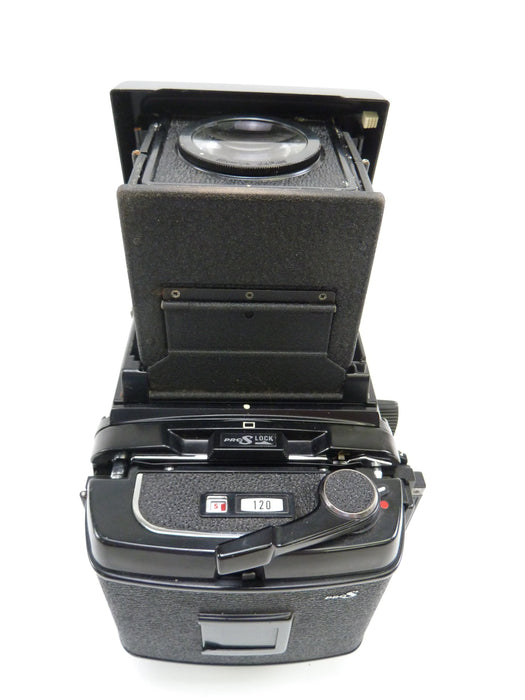 Mamiya RB67 Pro S Complete Kit with 120 Back, 127MM f3.8 C Lens, and WLF
