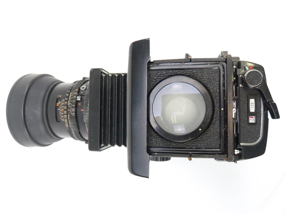 Mamiya RB67 Pro S Complete Kit with 120 Back, 127MM f3.8 C Lens, and WLF