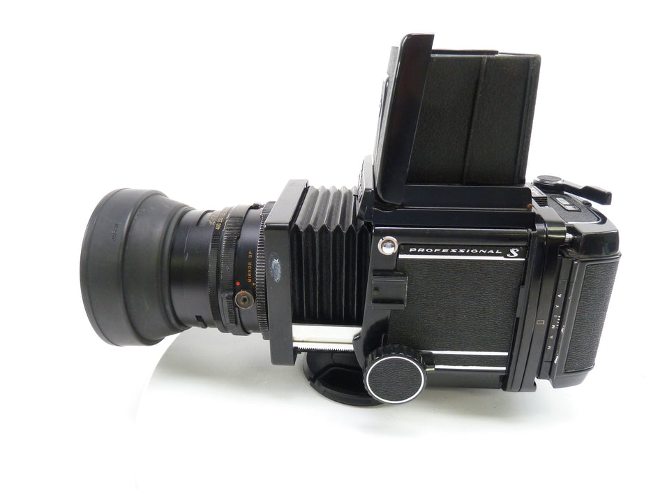 Mamiya RB67 Pro S Complete Kit with 120 Back, 127MM f3.8 C Lens, and WLF