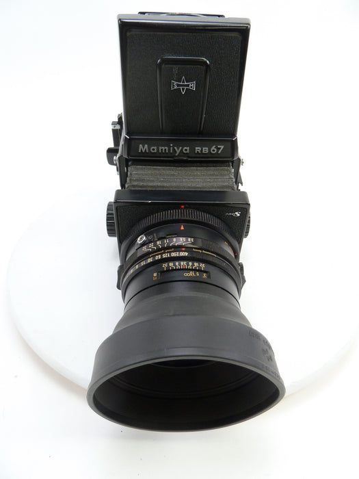Mamiya RB67 Pro S Kit with 90MM f3.8 NB Lens, Pro S 120 Film Back, and WLF