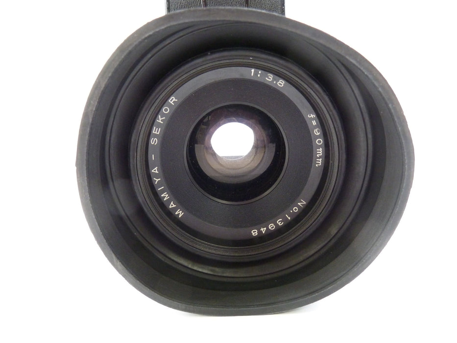 Mamiya RB67 Pro S Outfit with 90MM f3.8 Lens, Pro S 120 Film Back, and Waist Level Finder