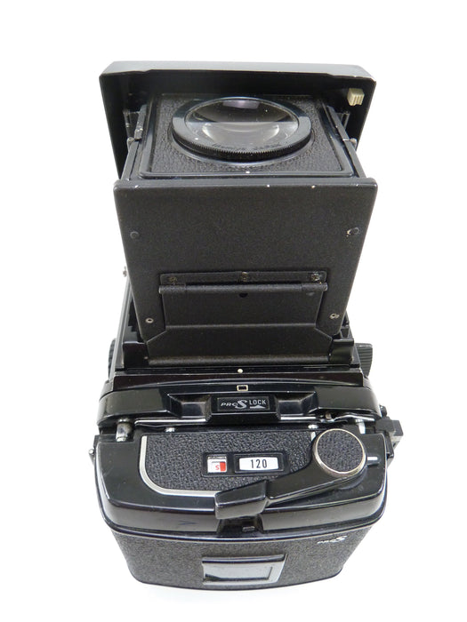 Mamiya RB67 Pro S Outfit with 90MM f3.8 Lens, Pro S 120 Film Back, and Waist Level Finder