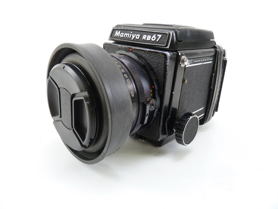 Mamiya RB67 with 127MM f3.8 Lens,  Pro 120 Back, and Waist Level Finder