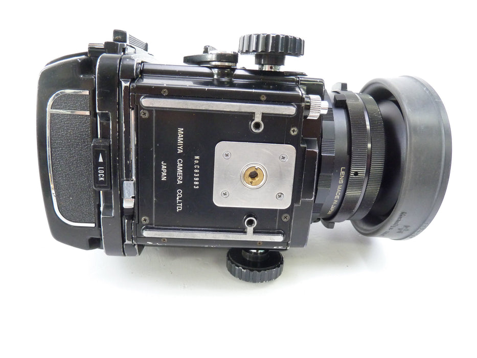 Mamiya RB67 with 127MM f3.8 Lens,  Pro 120 Back, and Waist Level Finder