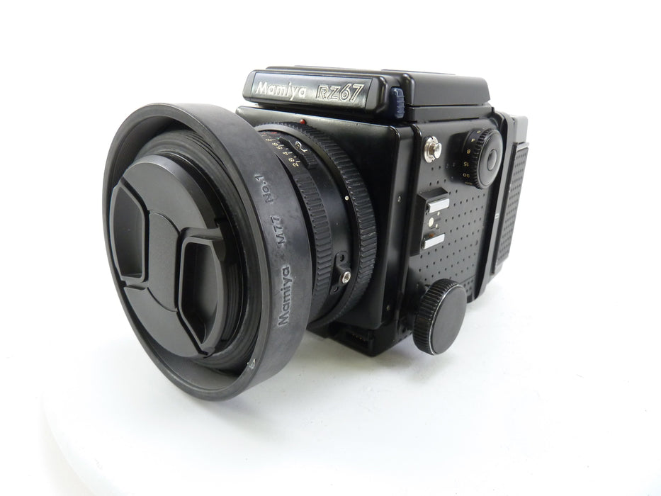 Mamiya RZ67 Outfit with 110MM f2.8 W Lens, Pro 120 Back, and Waist Level Finder