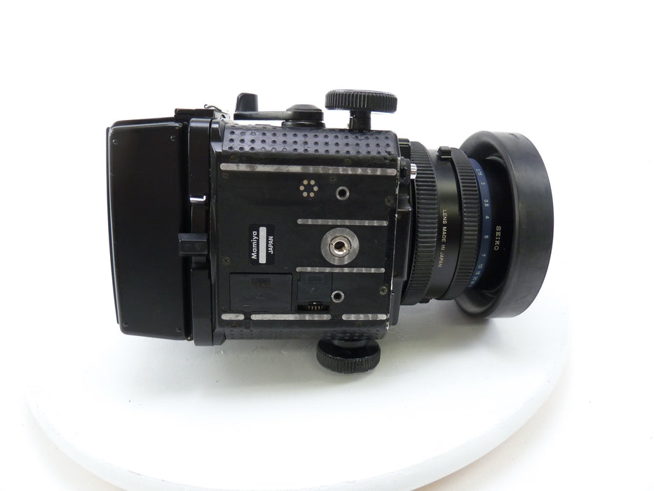 Mamiya RZ67 Outfit with 110MM f2.8 W Lens, Pro 120 Back, and Waist Level Finder