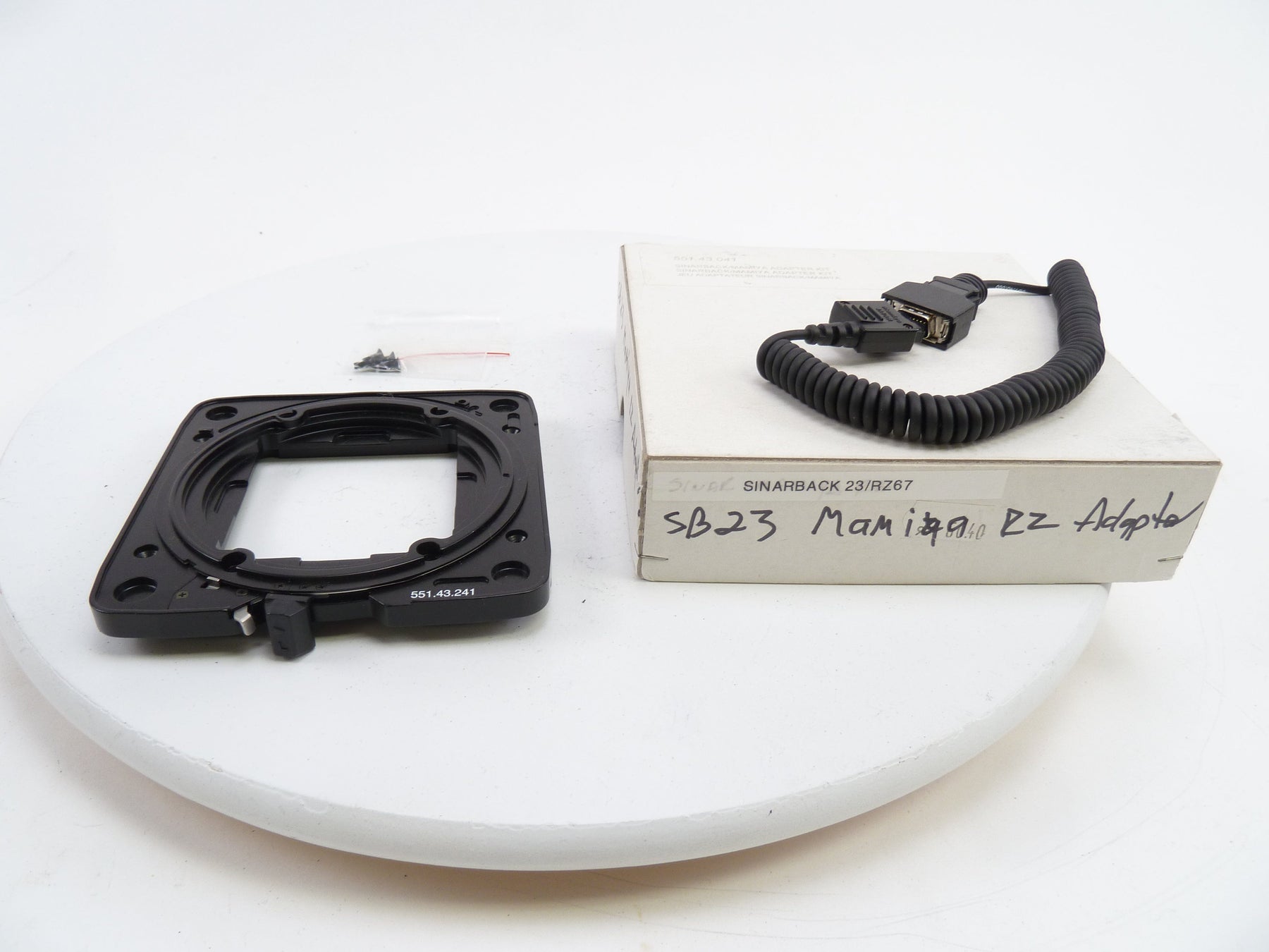 Mamiya RZ67 to Sinar Digital Back Adapter #551.43.041