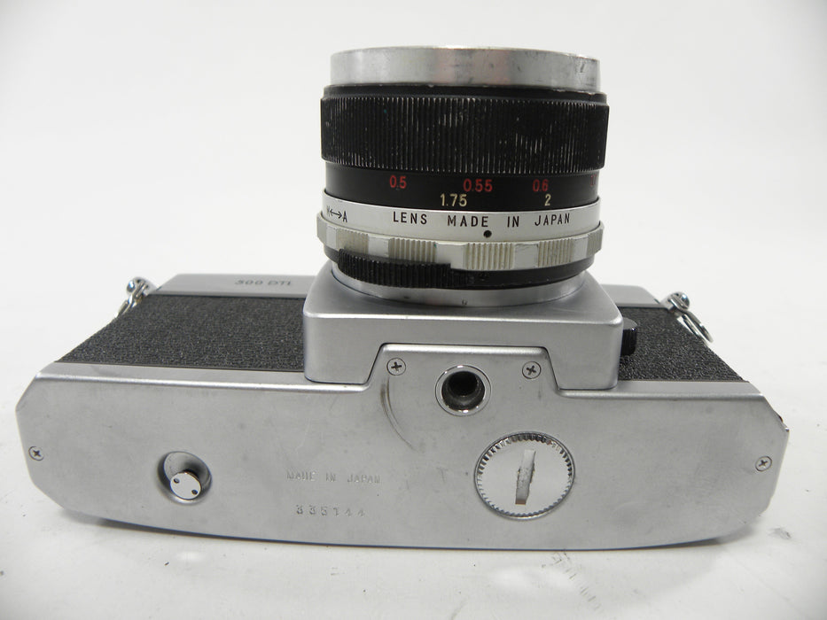 Mamiya/Sekor 500 DTL 35mm SLR w/50mm f2