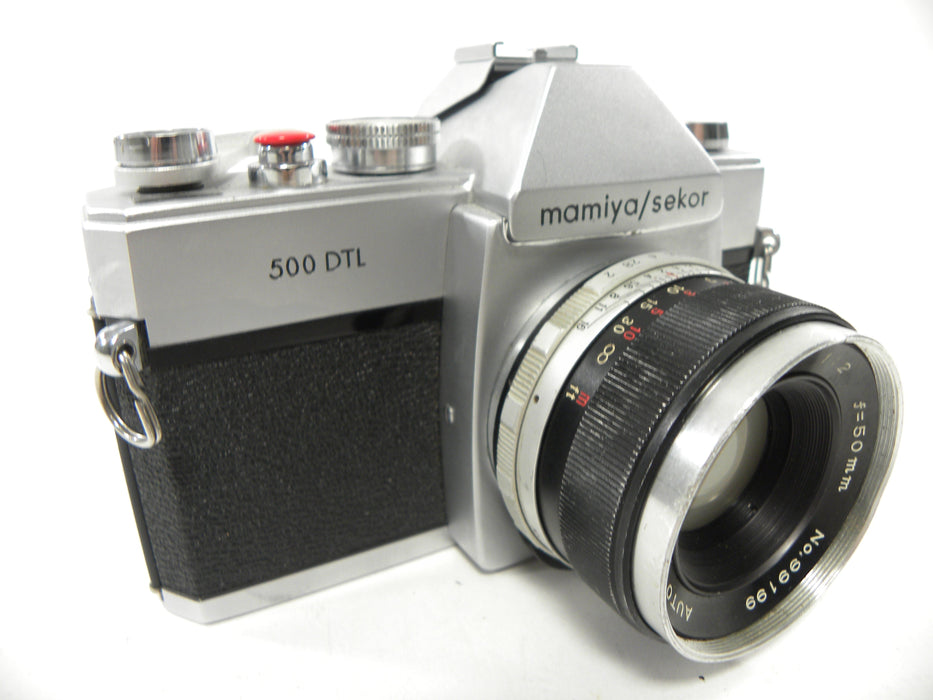 Mamiya/Sekor 500 DTL 35mm SLR w/50mm f2